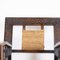 Neo-Basque Carved Armchairs in Straw and Oak, 1940s, Set of 3, Image 13