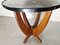 Art Deco Amsterdam School Side Table with Faux Marble Top, 1930s 6