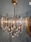 Cristal Triedri Murano Glass Chandelier by Paolo Venini for Venini, 1980s 21