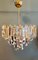 Cristal Triedri Murano Glass Chandelier by Paolo Venini for Venini, 1980s 2
