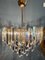 Cristal Triedri Murano Glass Chandelier by Paolo Venini for Venini, 1980s 12