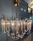 Cristal Triedri Murano Glass Chandelier by Paolo Venini for Venini, 1980s 27