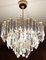 Cristal Triedri Murano Glass Chandelier by Paolo Venini for Venini, 1980s 4