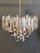 Cristal Triedri Murano Glass Chandelier by Paolo Venini for Venini, 1980s 32