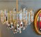 Cristal Triedri Murano Glass Chandelier by Paolo Venini for Venini, 1980s 7