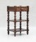 Mueble auxiliar de un cajón de tres pisos de madera de roble, Francia, años 50, Imagen 7
