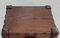 Mueble auxiliar de un cajón de tres pisos de madera de roble, Francia, años 50, Imagen 2