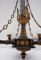 Antique Gilt Bronze 4-Arm Chandelier 3