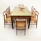 Italian Dining Table with Glass Top, 1950s, Image 12