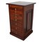 Antique English Mahogany Collector's Cabinet, 19th Century 1