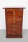 Antique English Mahogany Collector's Cabinet, 19th Century 13