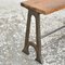 School Locker Room Storage Bench, 1950s, Image 3