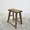 Large Rustic Elm Stool, Image 2