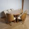 Art Deco Esszimmer Suite, 1930er, 9 . Set 8