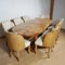 Art Deco Esszimmer Suite, 1930er, 9 . Set 4