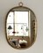 Mid-Century Loop Wall Mirror in Brass by Josef Frank for Svenskt Tenn, 1960s, Image 13