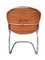 Chaises Sabrina en Acier Chromé et Assise en Cuir par Gastone Rinaldi pour Rima, 1970s, Set de 4 6