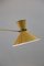 Vintage French Lamp in Yellow by René Mathieu for Lunel 8