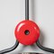 Rotating Mirrors in Red and Yellow Metal, Set of 2, Image 3