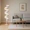 Aura Stehlampe Nr. 1/30 aus Aluminium und Polycarbonat von Tommaso Cristofaro 2