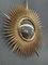 Large Gold Gilt Convex Sunburst Mirror 3