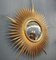 Large Gold Gilt Convex Sunburst Mirror 4