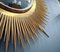 Large Gold Gilt Convex Sunburst Mirror 7
