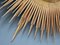 Large Gold Gilt Convex Sunburst Mirror 9
