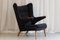 Silla Papa Bear de Hans Wegner para AP Stolen, años 60, Imagen 1