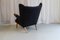 Sedia Papa Bear di Hans Wegner per AP Stolen, anni '60, Immagine 10