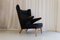 Sedia Papa Bear di Hans Wegner per AP Stolen, anni '60, Immagine 15