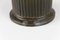 Geriffelte Art Deco Disko Metallvase von Just Andersen, Dänemark, 1940er 11