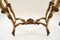 Vintage French Gilt Wood and Marble Top Console Tables, 1950, Set of 2 11
