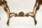 Vintage French Gilt Wood and Marble Top Console Tables, 1950, Set of 2 12