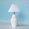 Vintage Regency Woven Ceramic Table Lamp, Image 16