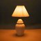 Vintage Regency Woven Ceramic Table Lamp, Image 2