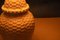 Vintage Regency Woven Ceramic Table Lamp, Image 8