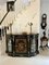 Antique Victorian Ebonised and Inlaid Floral Marquetry Credenza, 1860s 12