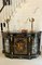 Antique Victorian Ebonised and Inlaid Floral Marquetry Credenza, 1860s 11
