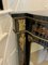 Antique Victorian Ebonised and Inlaid Floral Marquetry Credenza, 1860s 13