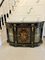 Antique Victorian Ebonised and Inlaid Floral Marquetry Credenza, 1860s 7