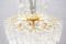 3-Tier Glass Tube Chandelier by Doria, 1960s 7