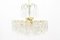 3-Tier Glass Tube Chandelier by Doria, 1960s, Image 1