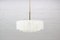3-Tier Glass Tube Chandelier by Doria, 1960s, Image 2