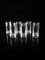 Art Deco Crystal Longdrink Glasses from Christian Dior, 1980s, Set of 6 1