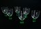 Murano Crystal Martini Glasses by Carlo Moretti, Set of 6 5