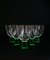 Murano Crystal Martini Glasses by Carlo Moretti, Set of 6 6