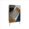 Chest of Wood in Colored Glass, Italy, 1957 2