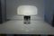 Large Table Lamp in Chrome and White Acrilic from Harvey Guzzini, 1968 1