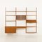 Scandinavian Teak Wall Unit with Desk by Preben Sorensen for PS Systems Randers, 1960s, Image 8